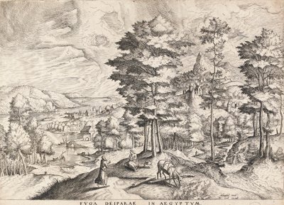 Die Rast auf der Flucht nach Ägypten von Pieter Bruegel the Elder